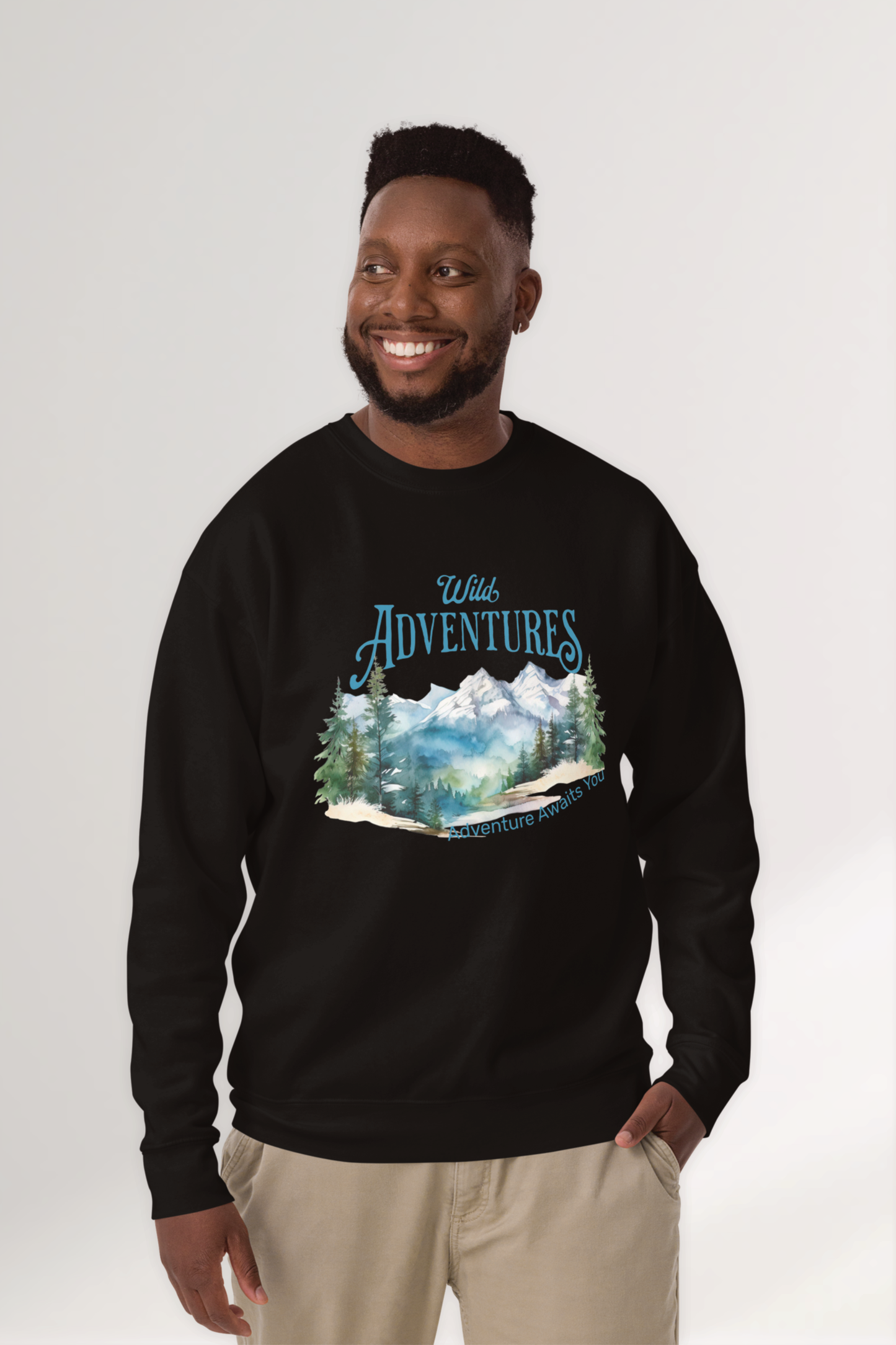 Sudadera unisex premium Wild Adventures