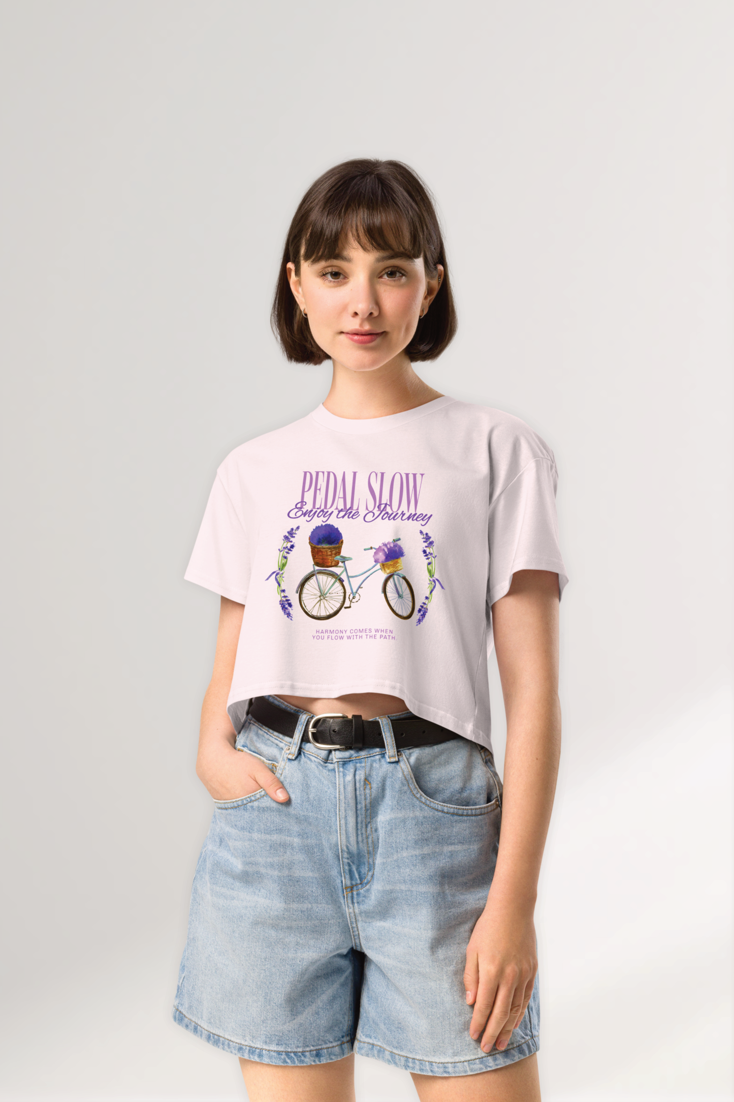 Slow Pedal Women’s crop top