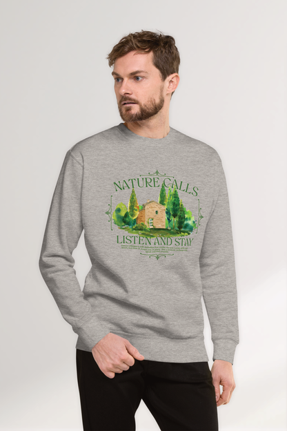 Sudadera unisex premium Nature Calls