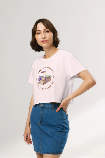 Crop-Top mujer Lavender Dreams