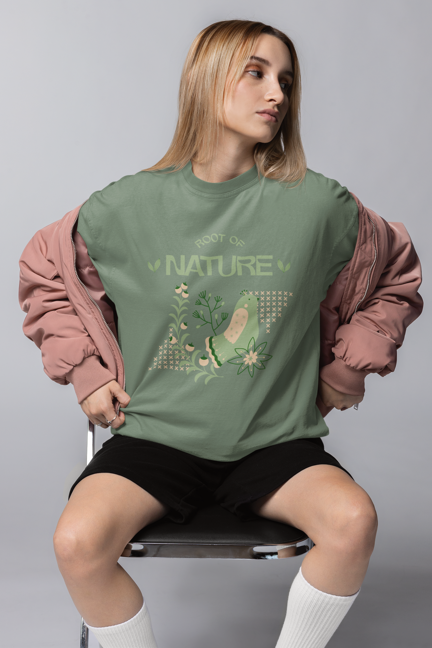 Camiseta unisex premium Root Of Nature