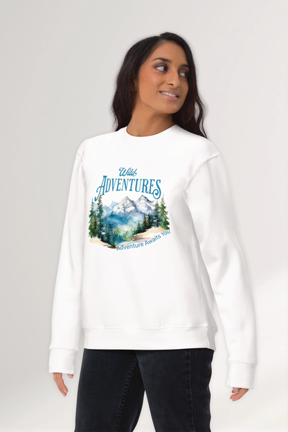 Sudadera unisex premium Wild Adventures