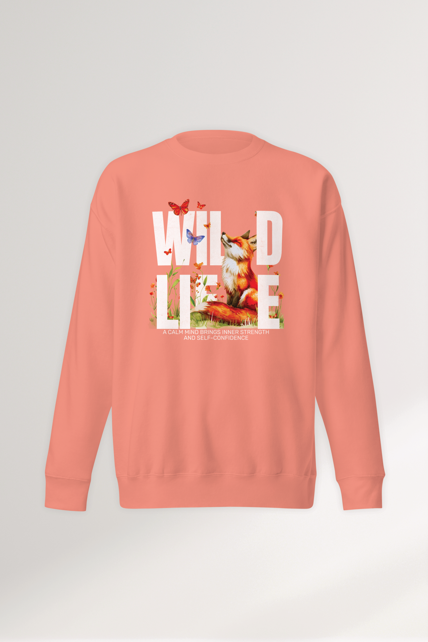 Sudadera unisex premium Wild Life