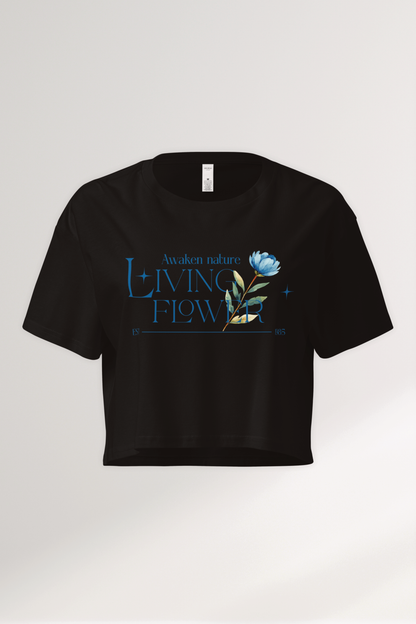 Crop Top mujer Living Flower