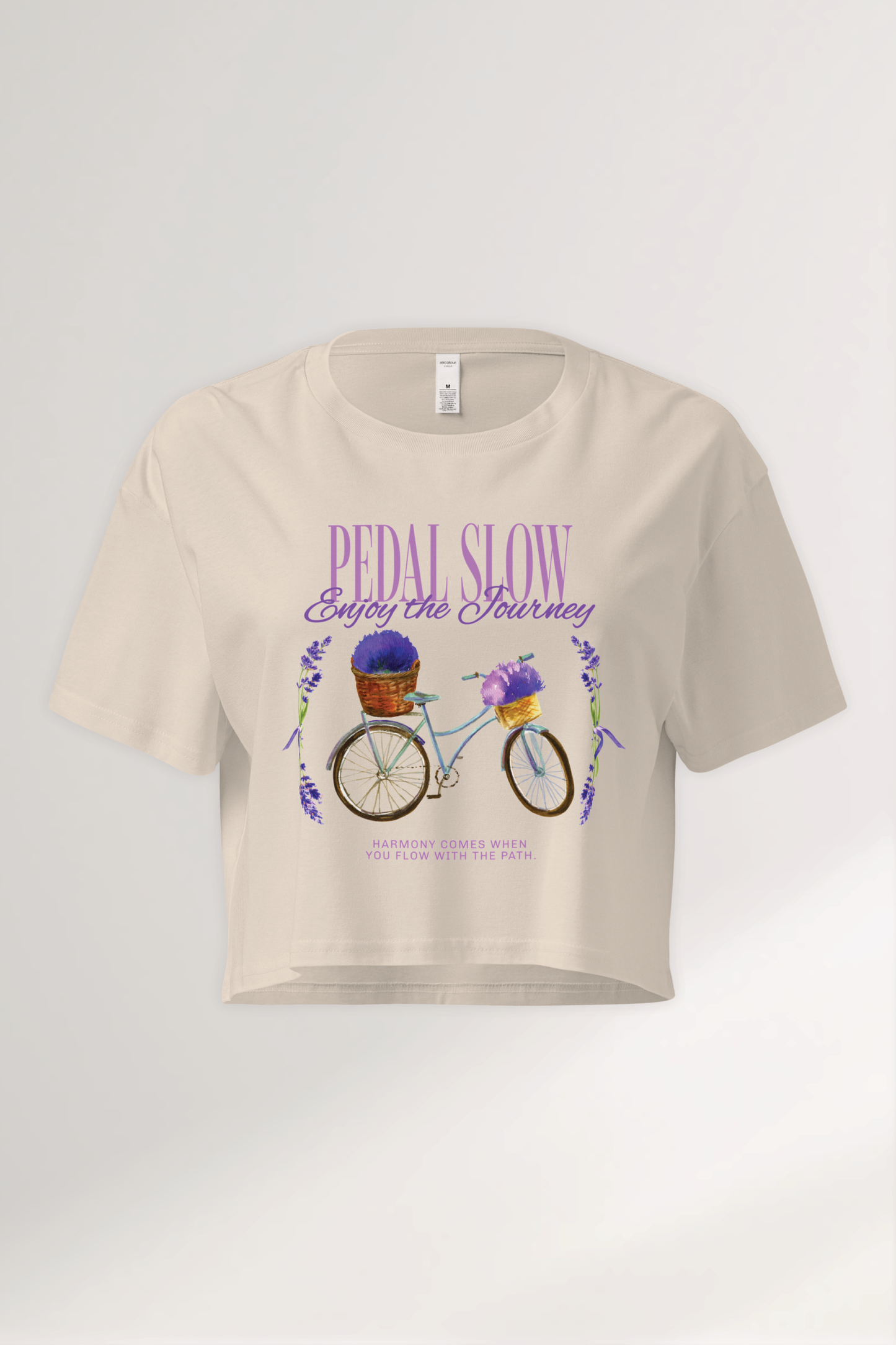 Slow Pedal Women’s crop top