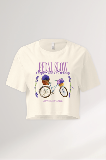 Slow Pedal Women’s crop top