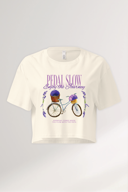 Slow Pedal Women’s crop top