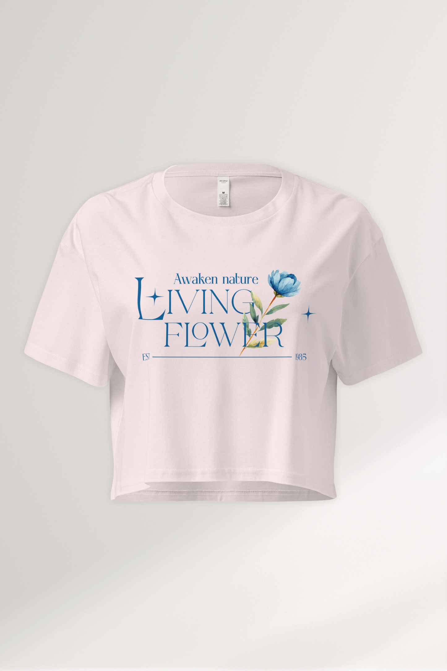 Living Flower Women’s Crop Top