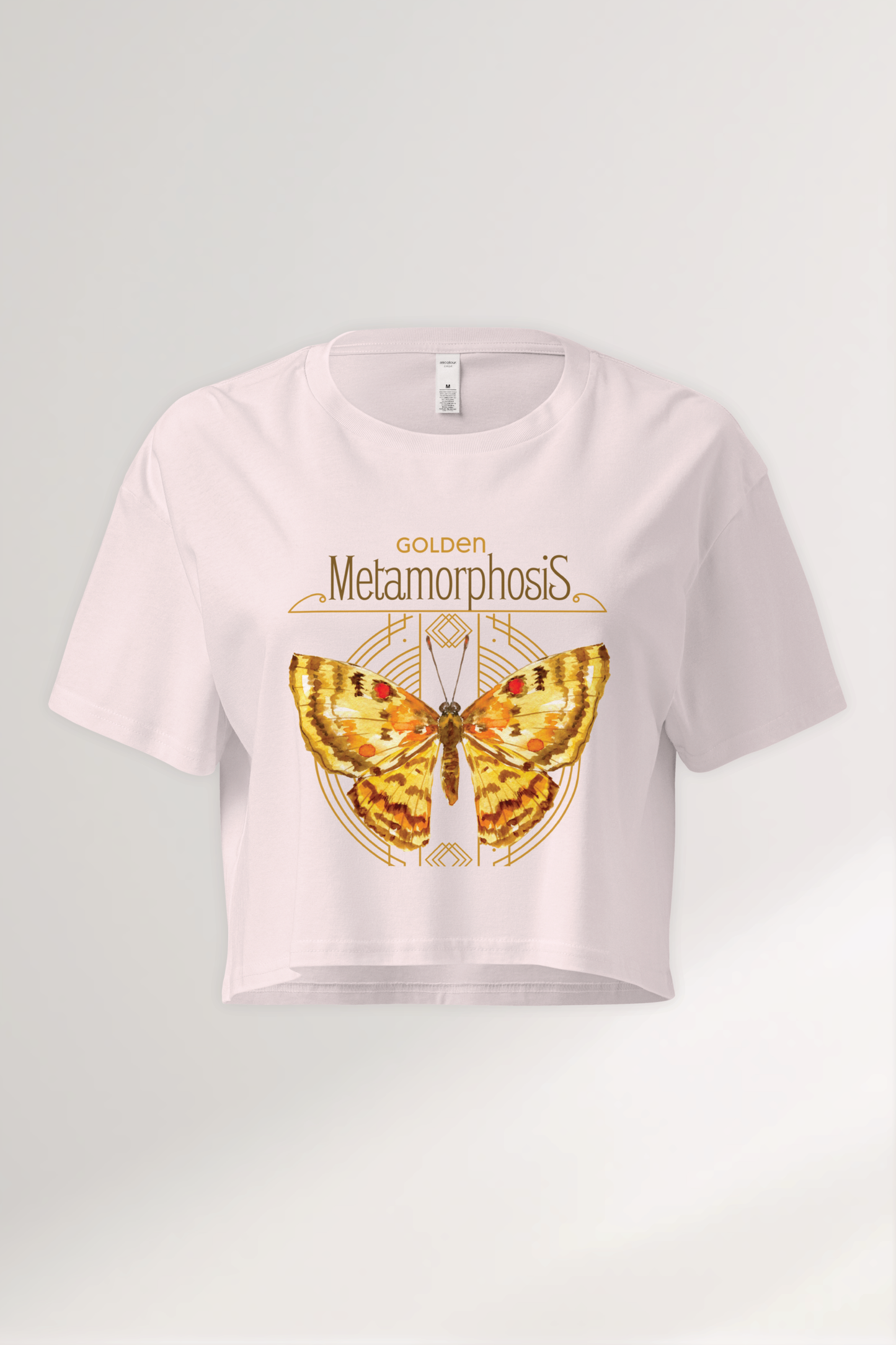 Golden Metamorphosis Women’s crop top