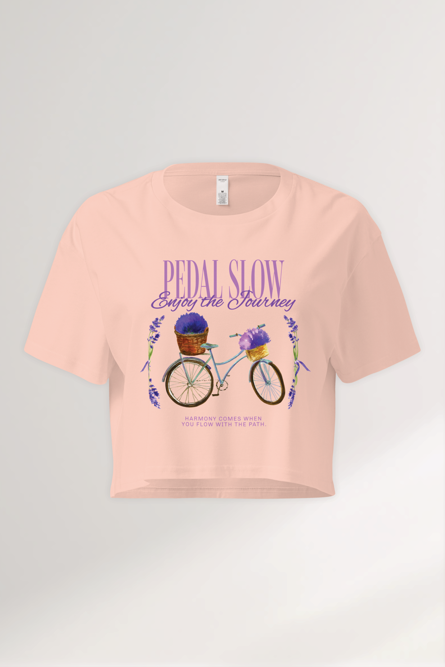 Slow Pedal Women’s crop top